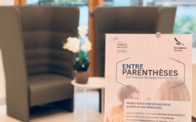 Nouvel espace patient-bénévole : “Entre Parenthèse”